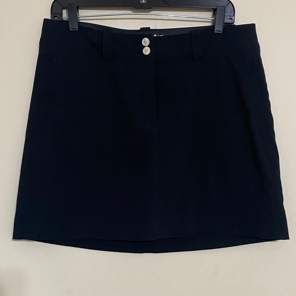 Nike golf tour performance Black Mini Skort women 10 training outdoor soft